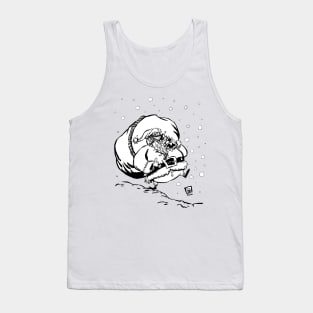 Santa Claus with Gifts Tank Top